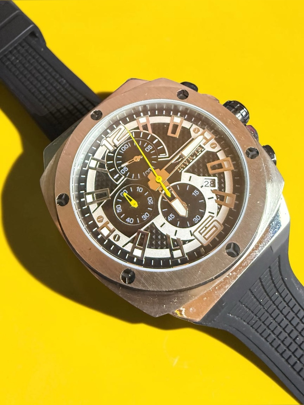 Invicta Racing Turbo model 48161 chronograph NEW